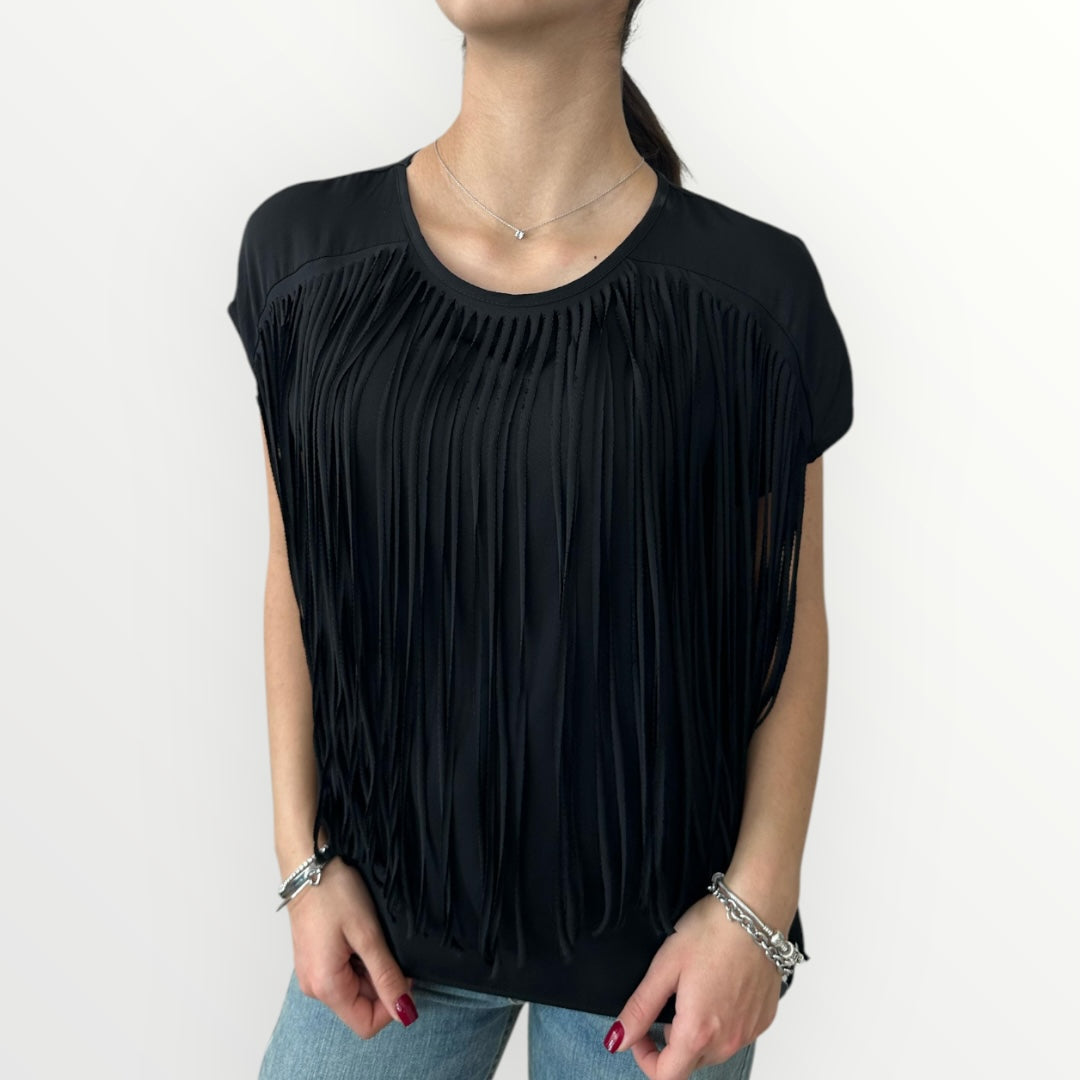SOUVENIR - BLUSA CON FRANGE