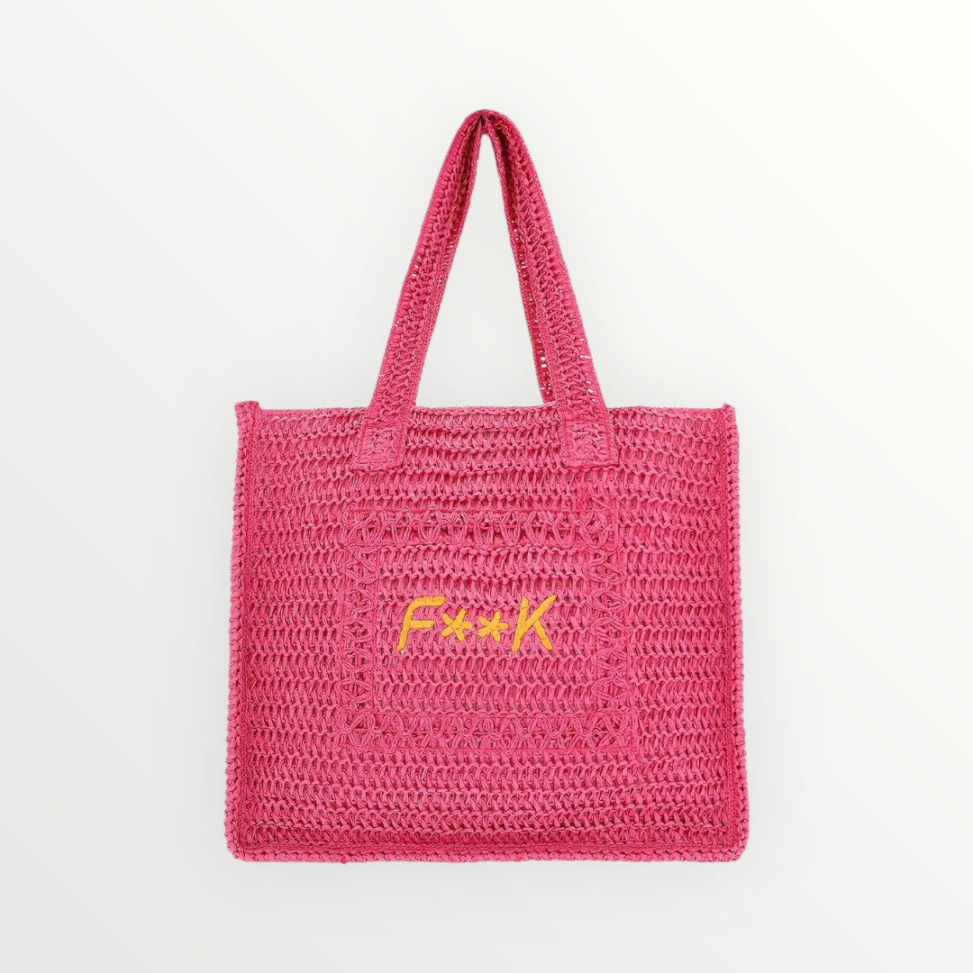 EFFEK - BORSA MARE A SPALLA IN CROCHET