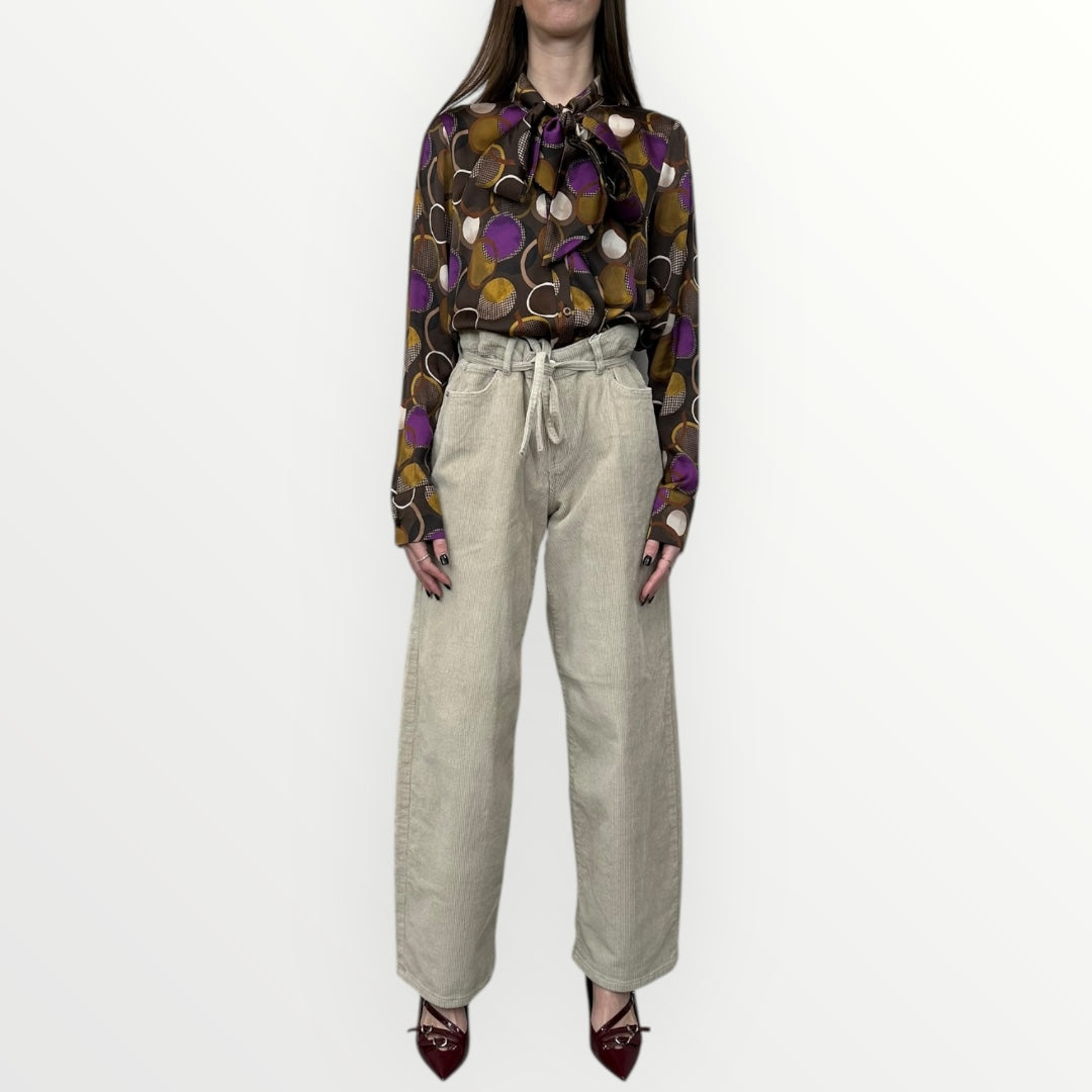 SOUVENIR - CAMICIA A FANTASIA GEOMETRICA