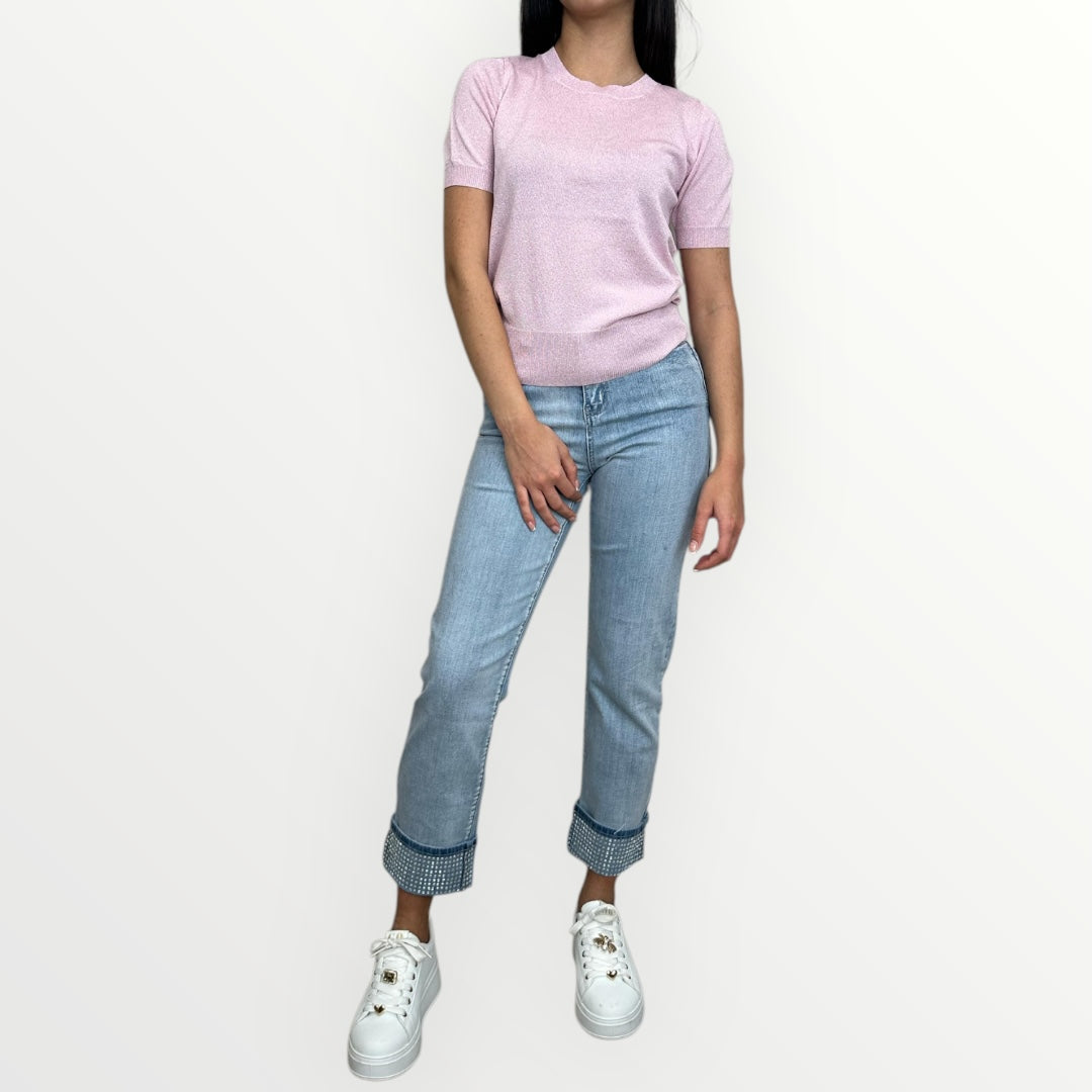 NOSECRETS - MAGLIA IN LUREX