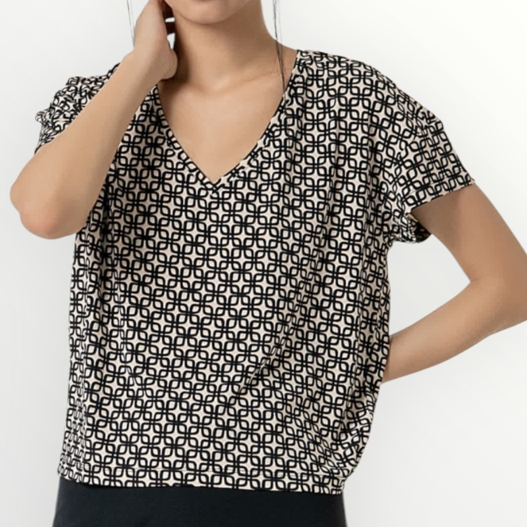 SURKANA - MAGLIA CON SCOLLO A V
