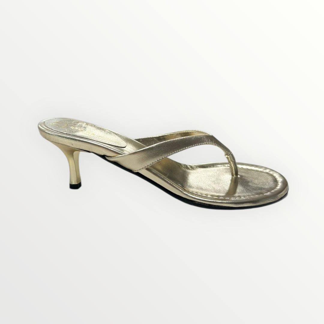 DIVINE FOLLIE - SANDALO INFRADITO CON TACCO
