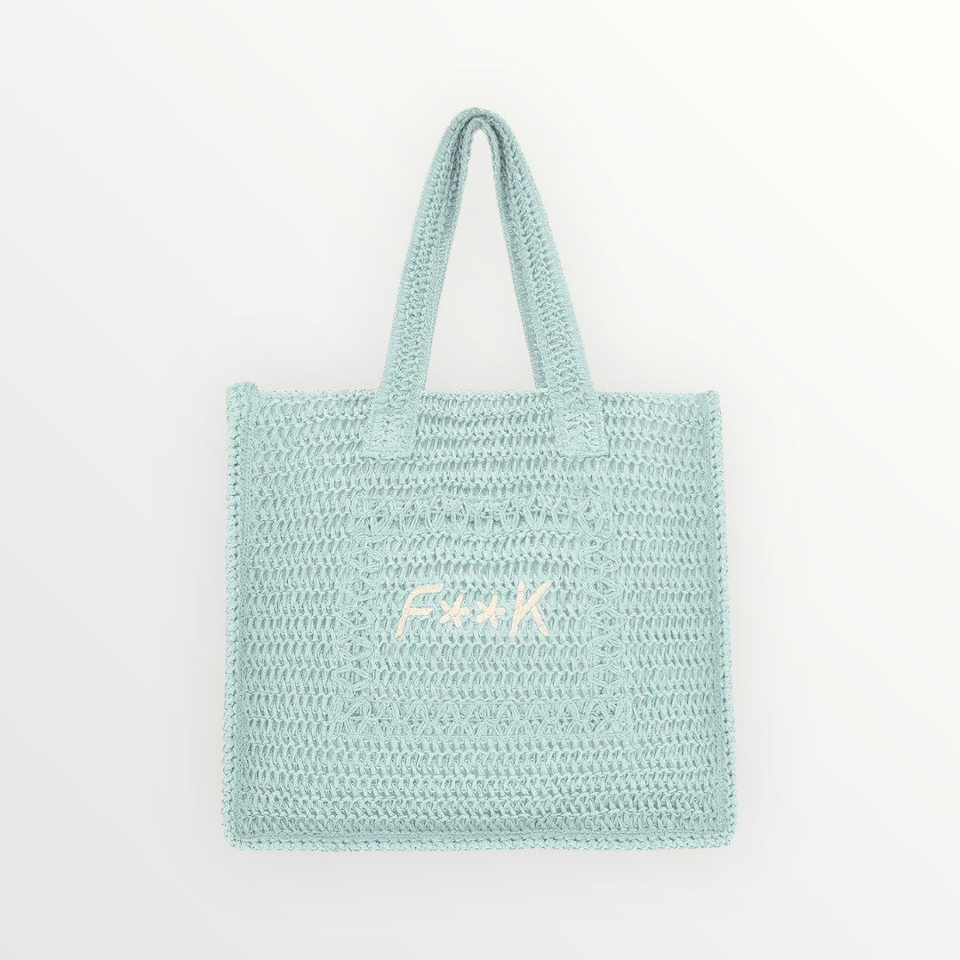 EFFEK - BORSA MARE A SPALLA IN CROCHET