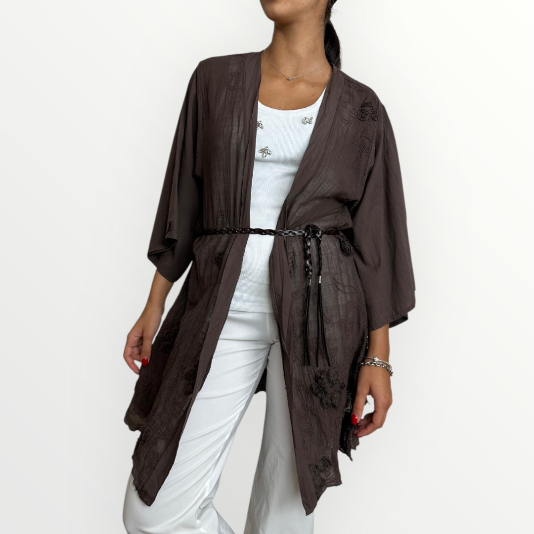 LOFT.73 - CARDIGAN ACERO