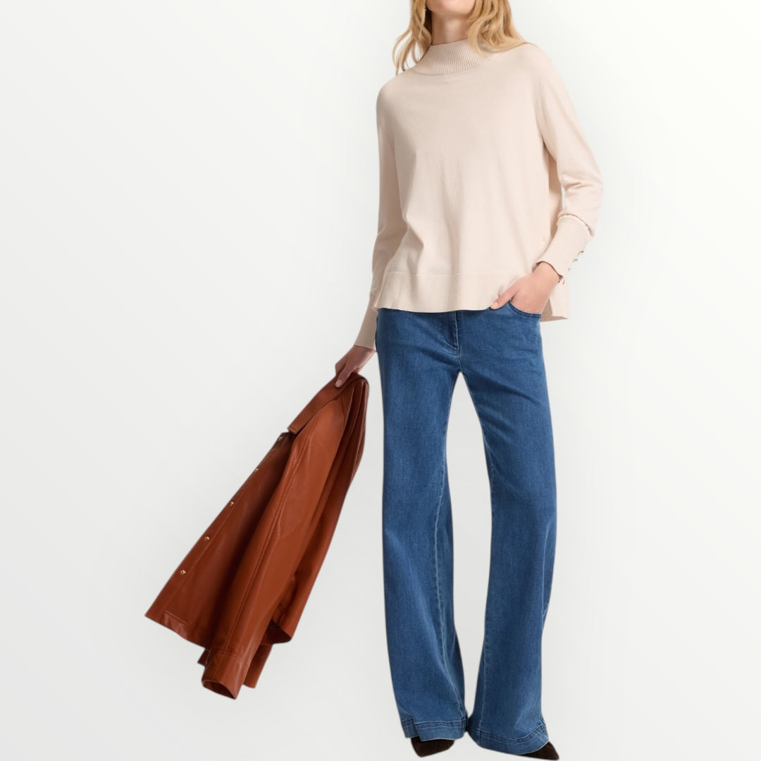 ELENA MIRO' - MAGLIA CON BOTTONI