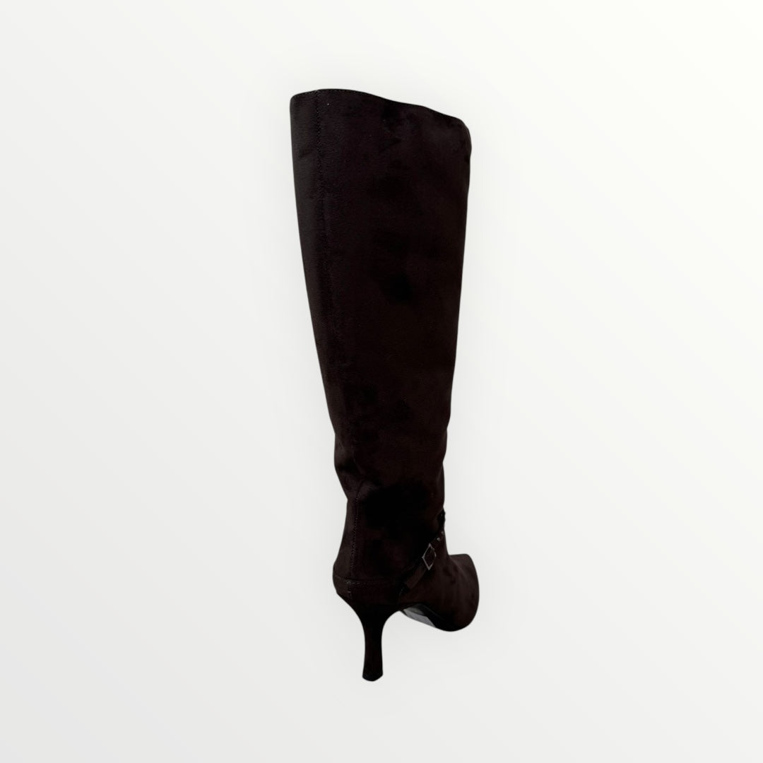 DIVINE FOLLIE - STIVALE ALTO SCAMOSCIATO