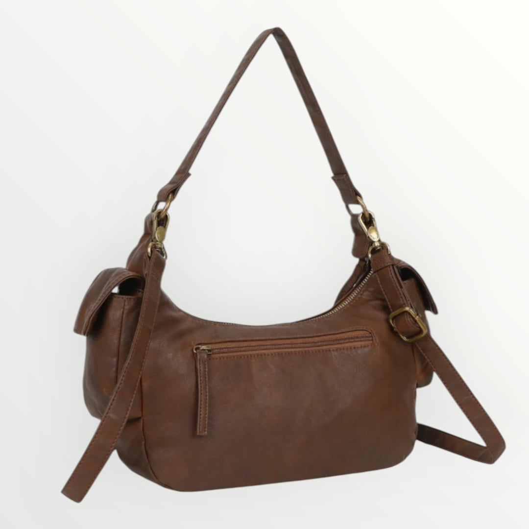 MIMI MUA' - BORSA A SPALLA CON TASCHE