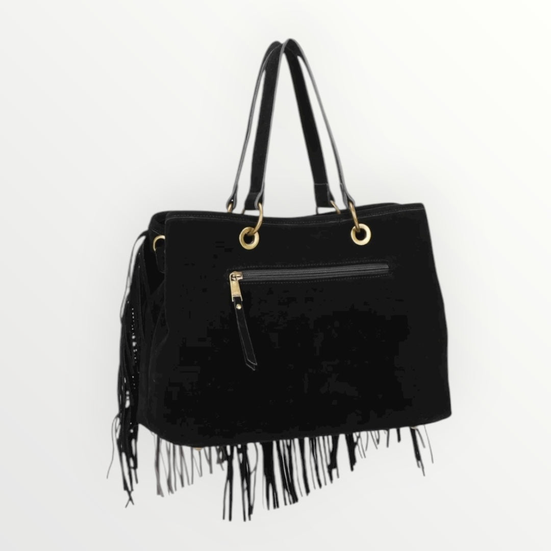 MIMI MUA' - BORSA SHOPPING CON FRANGE