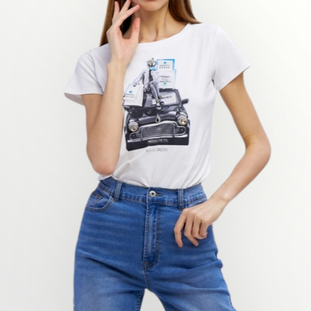 NO SECRETS - T-SHIRT CRAZY SHOPPING
