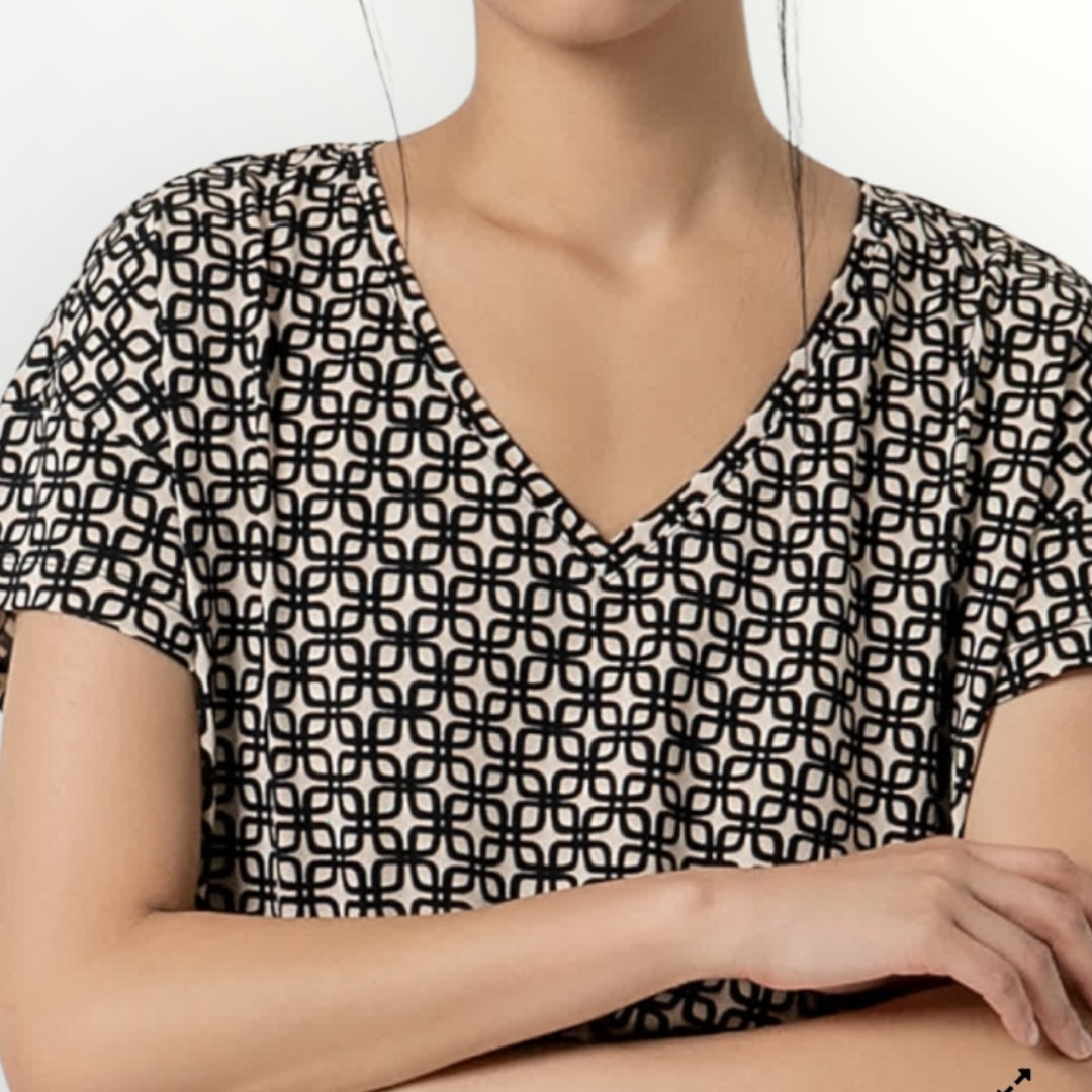 SURKANA - MAGLIA CON SCOLLO A V