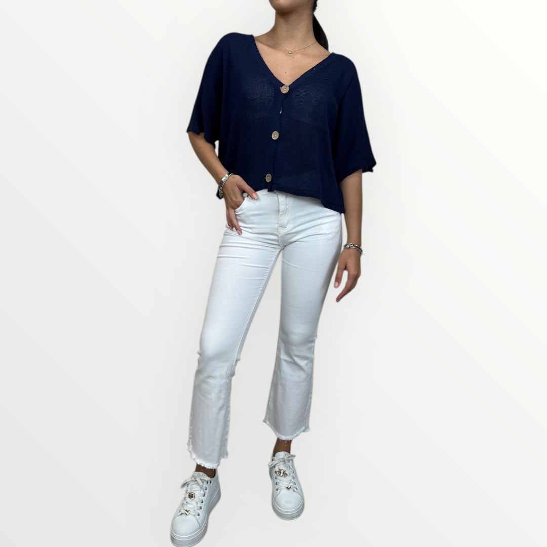 LOFT.73 - CARDIGAN MELOGRANO