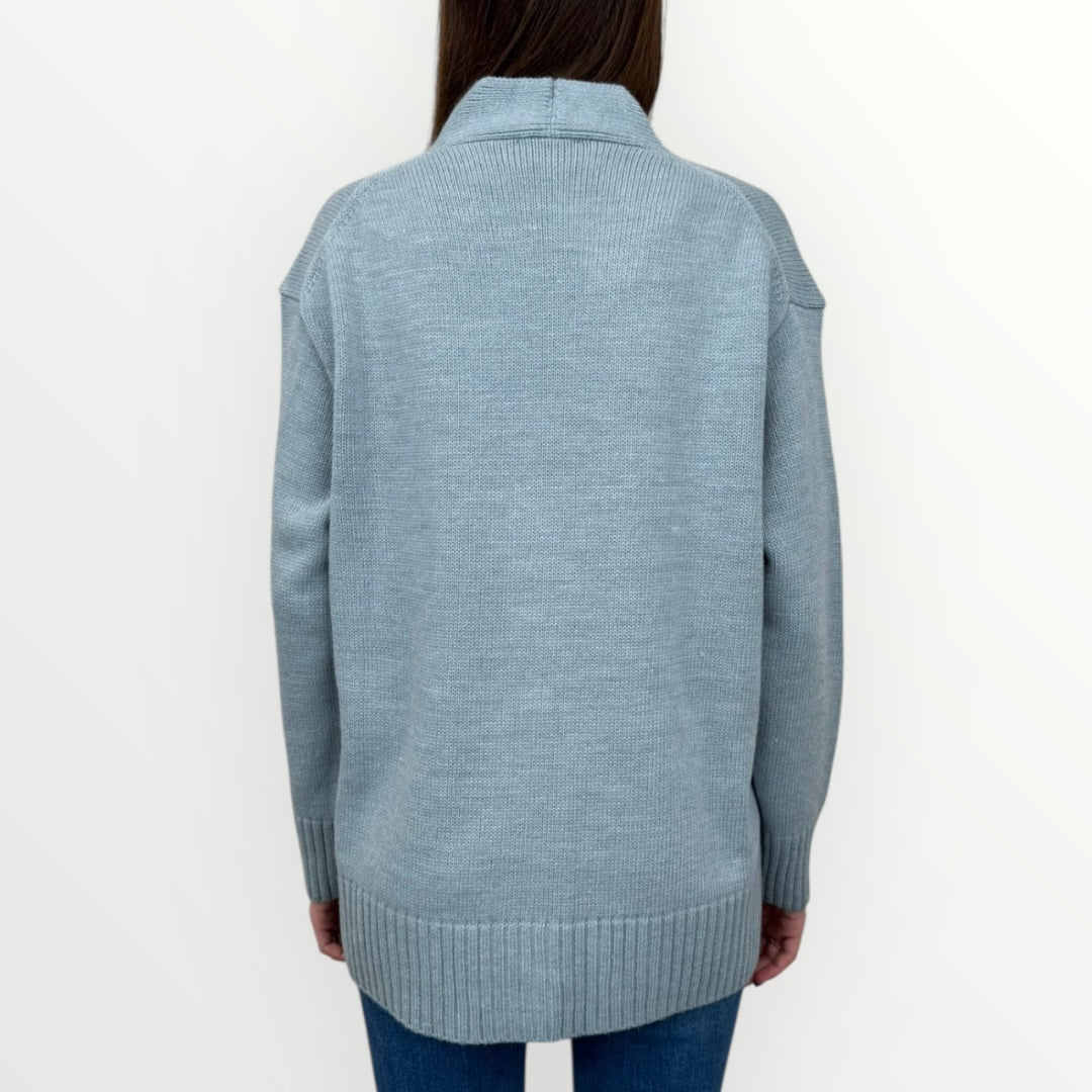 ANGELA DAVIS - CARDIGAN CON BOTTONI E TASCHE