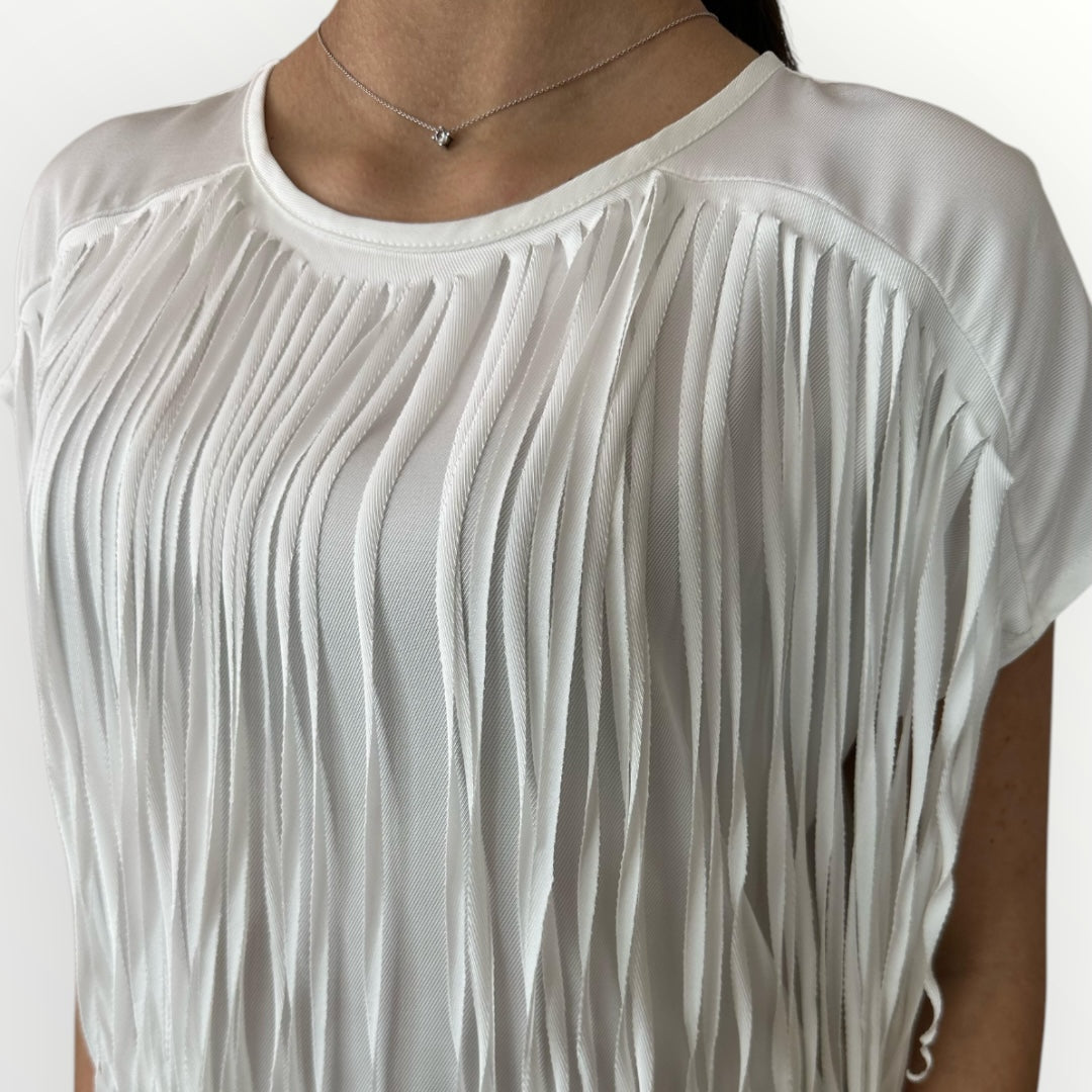 SOUVENIR - BLUSA CON FRANGE