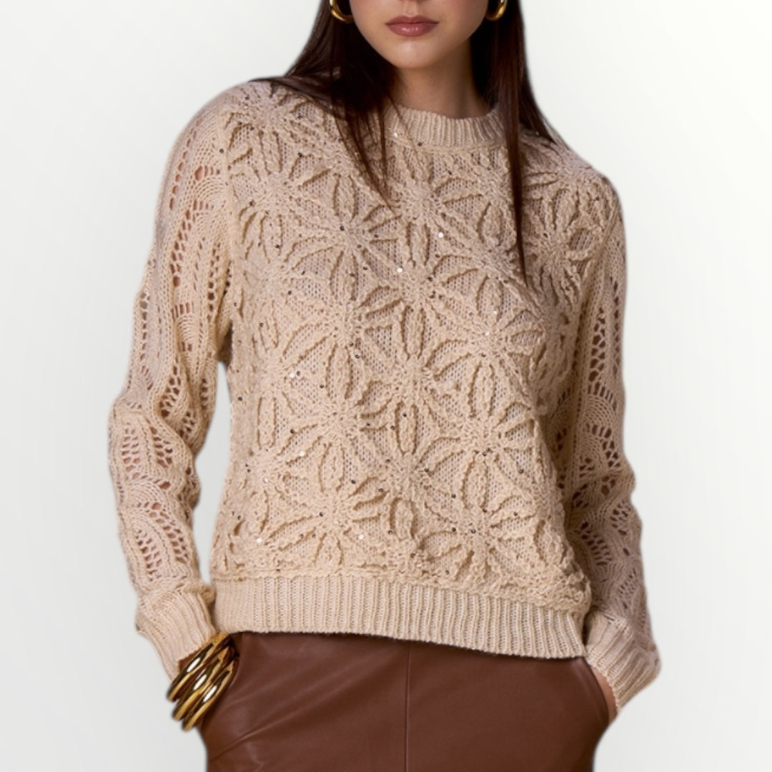 NO SECRETS - MAGLIA CROCHET