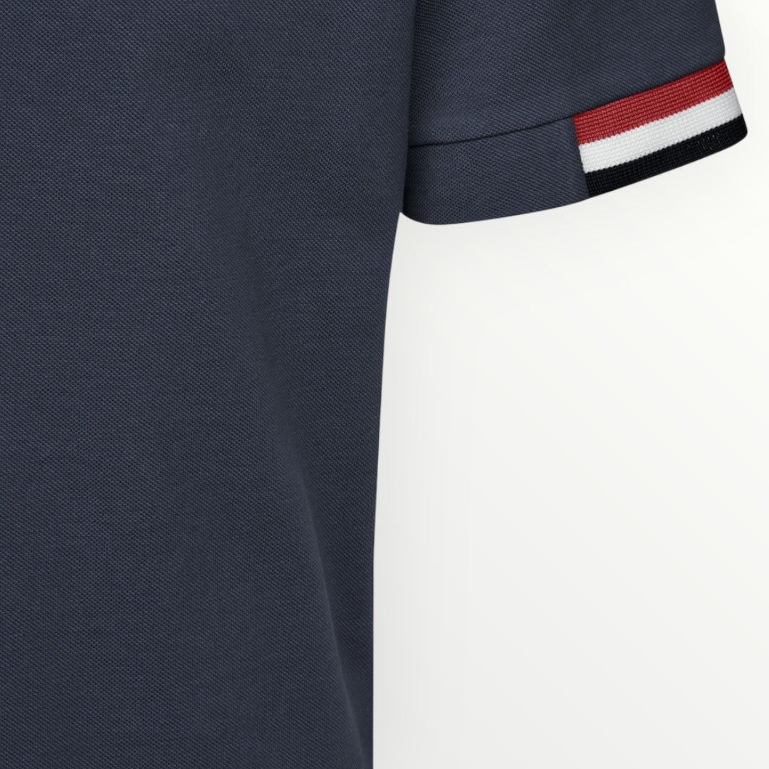 GEOX - POLO CON SPACCHETTI LATERALI