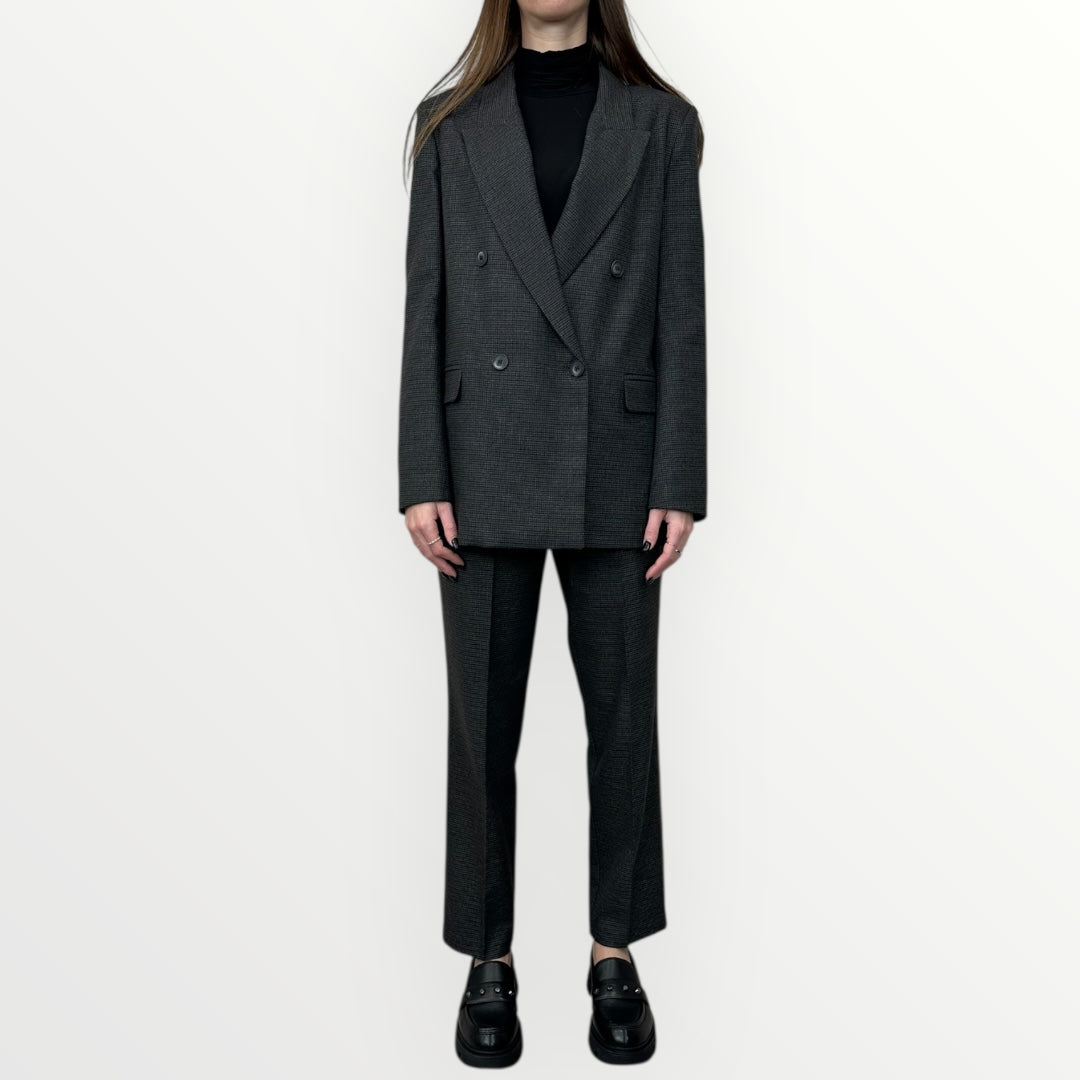 FERRONE - PANTALONE IN CHECK