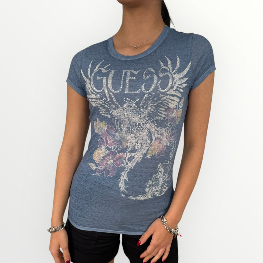 GUESS - T-SHIRT CON DECORAZIONI