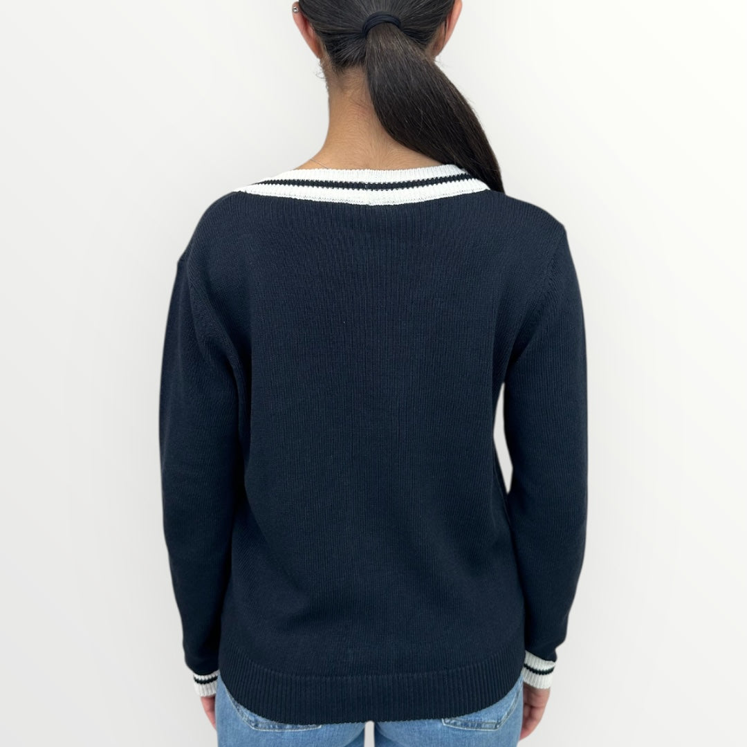 ANGELA DAVIS - CARDIGAN CON BOTTONCINI