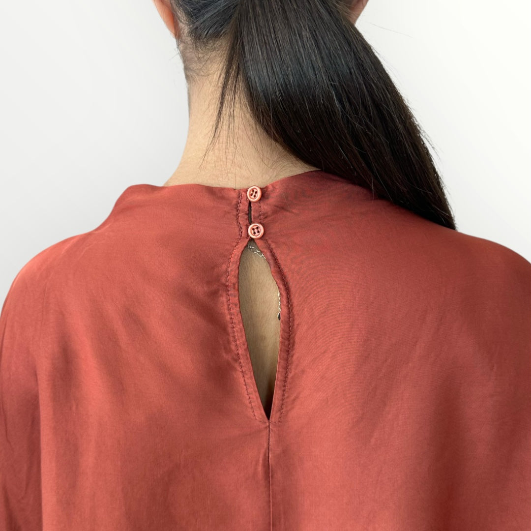 KING KONG - BLUSA CON MANICHE A PIPISTRELLO