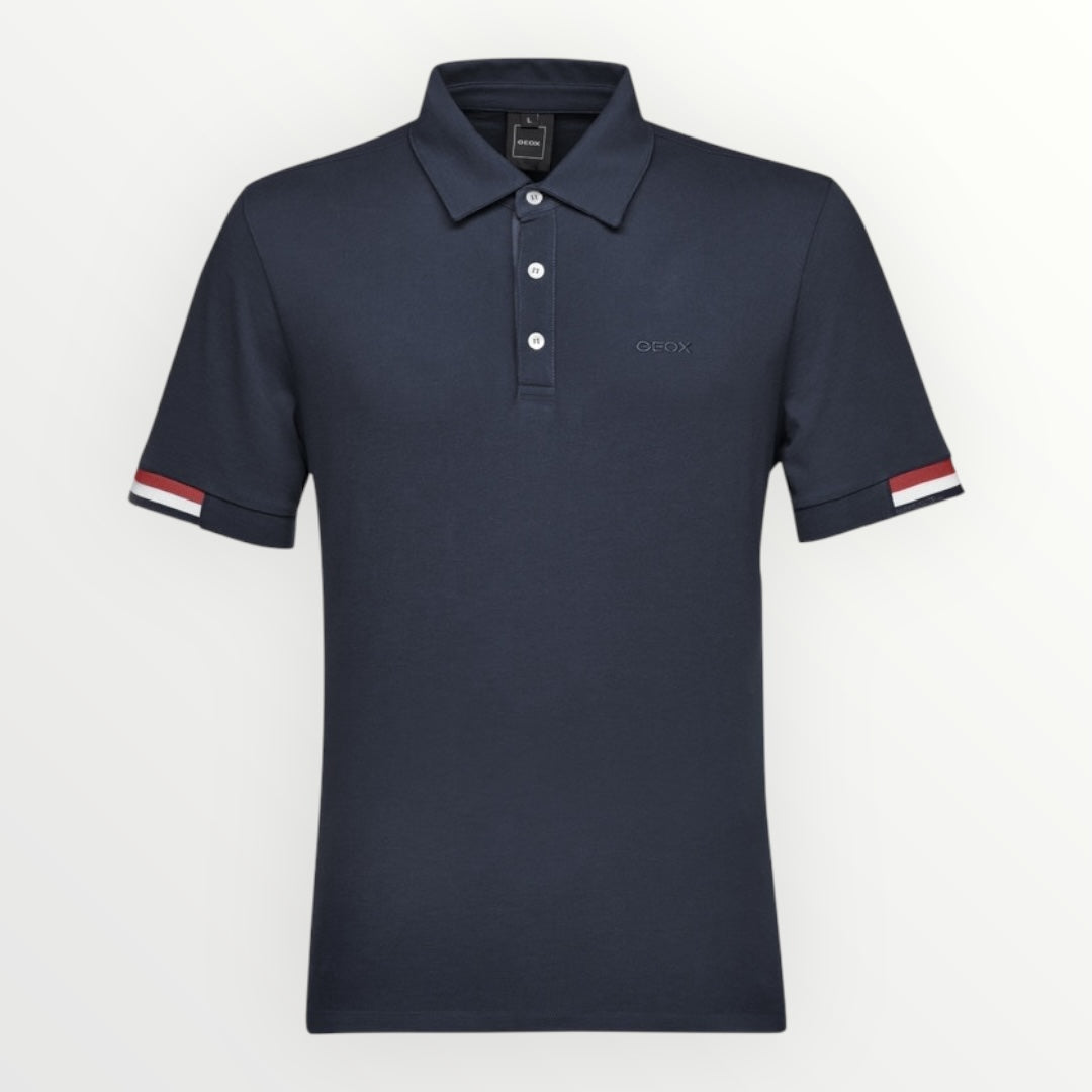 GEOX - POLO CON SPACCHETTI LATERALI