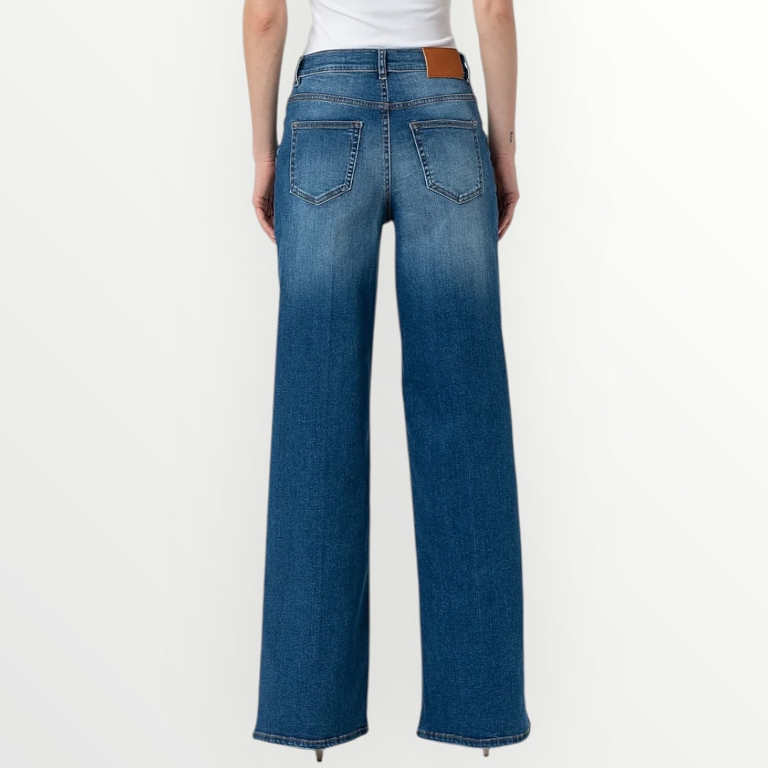 FRACOMINA - JEANS A PALAZZO