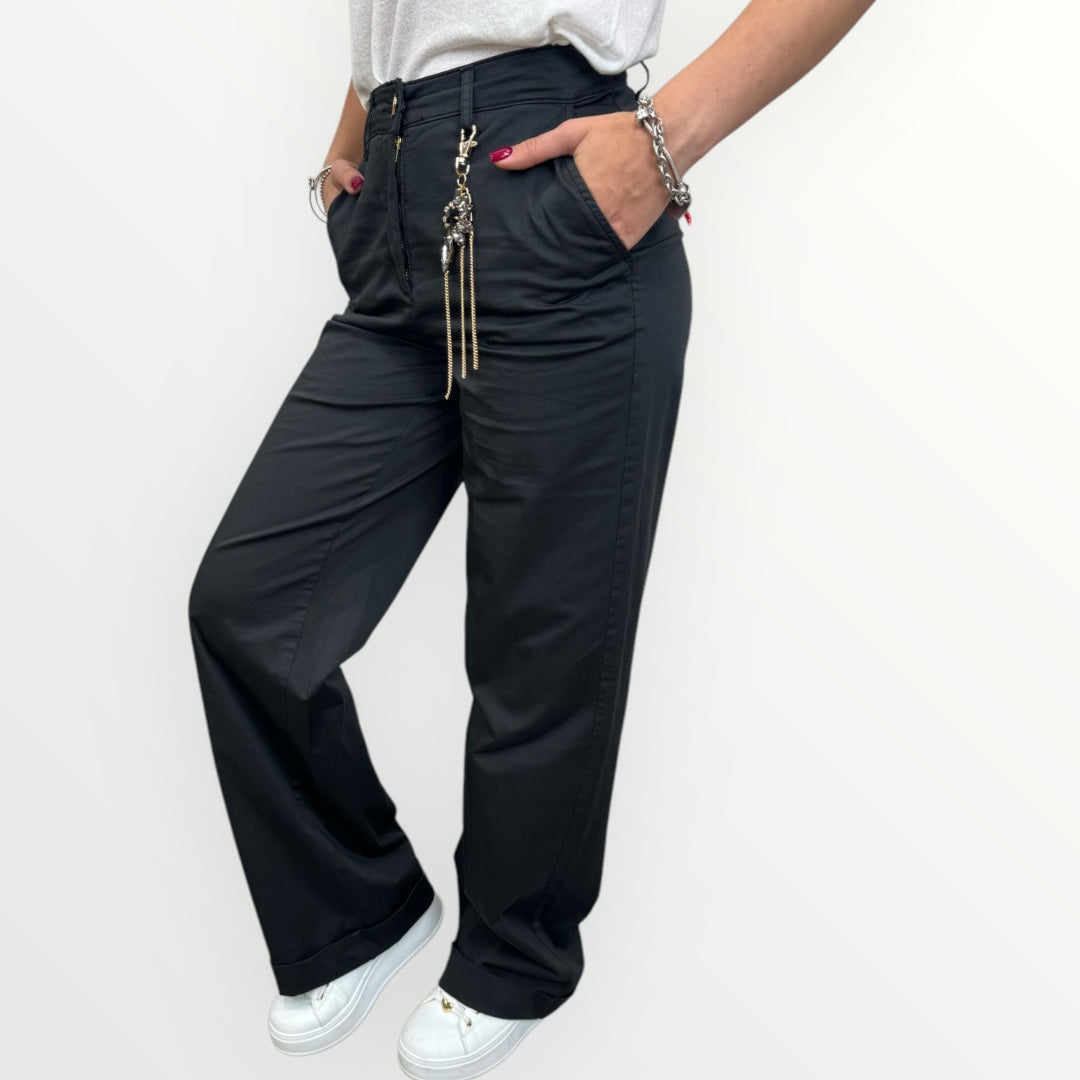 FRACOMINA - PANTALONE CON PENDENTE