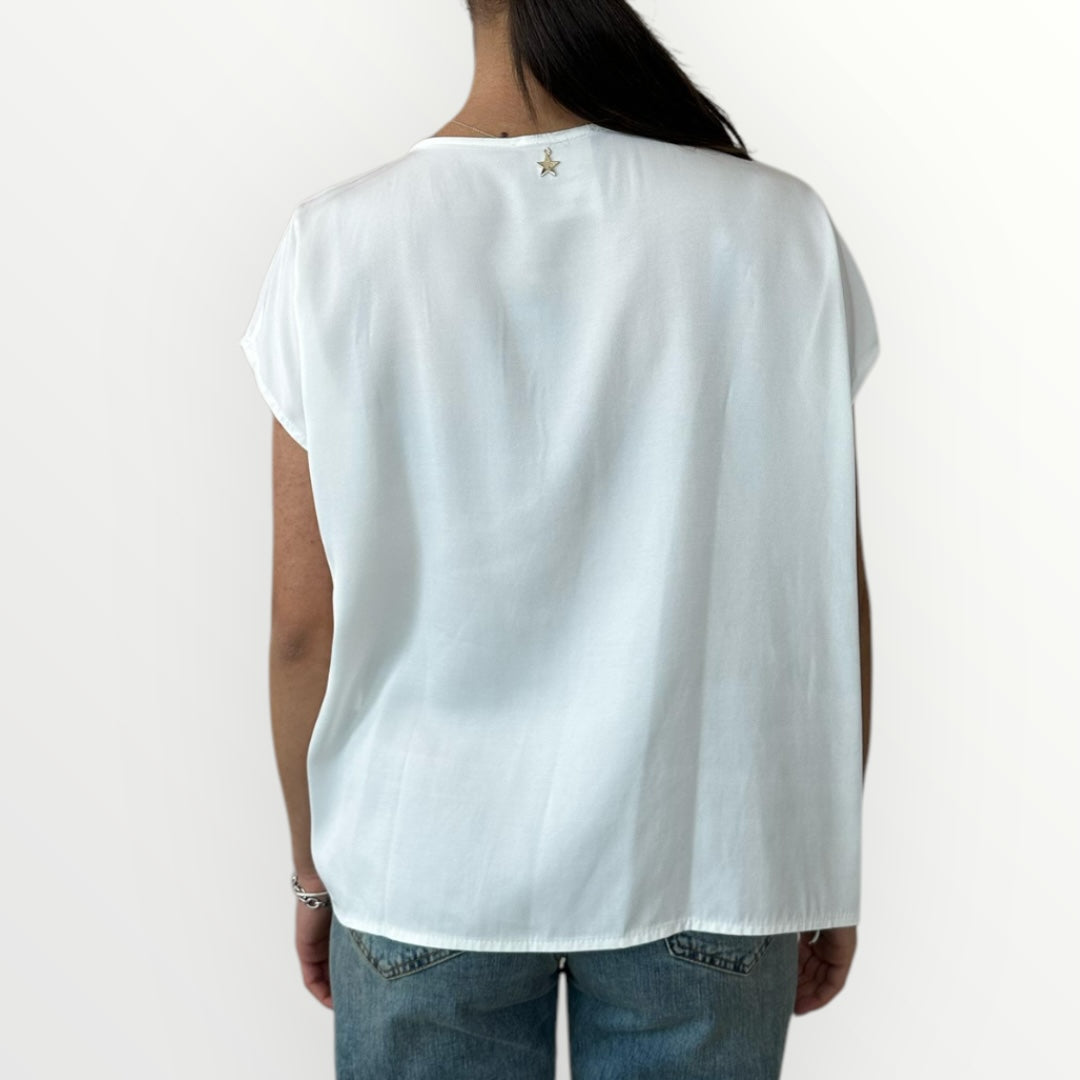 SOUVENIR - BLUSA CON FRANGE