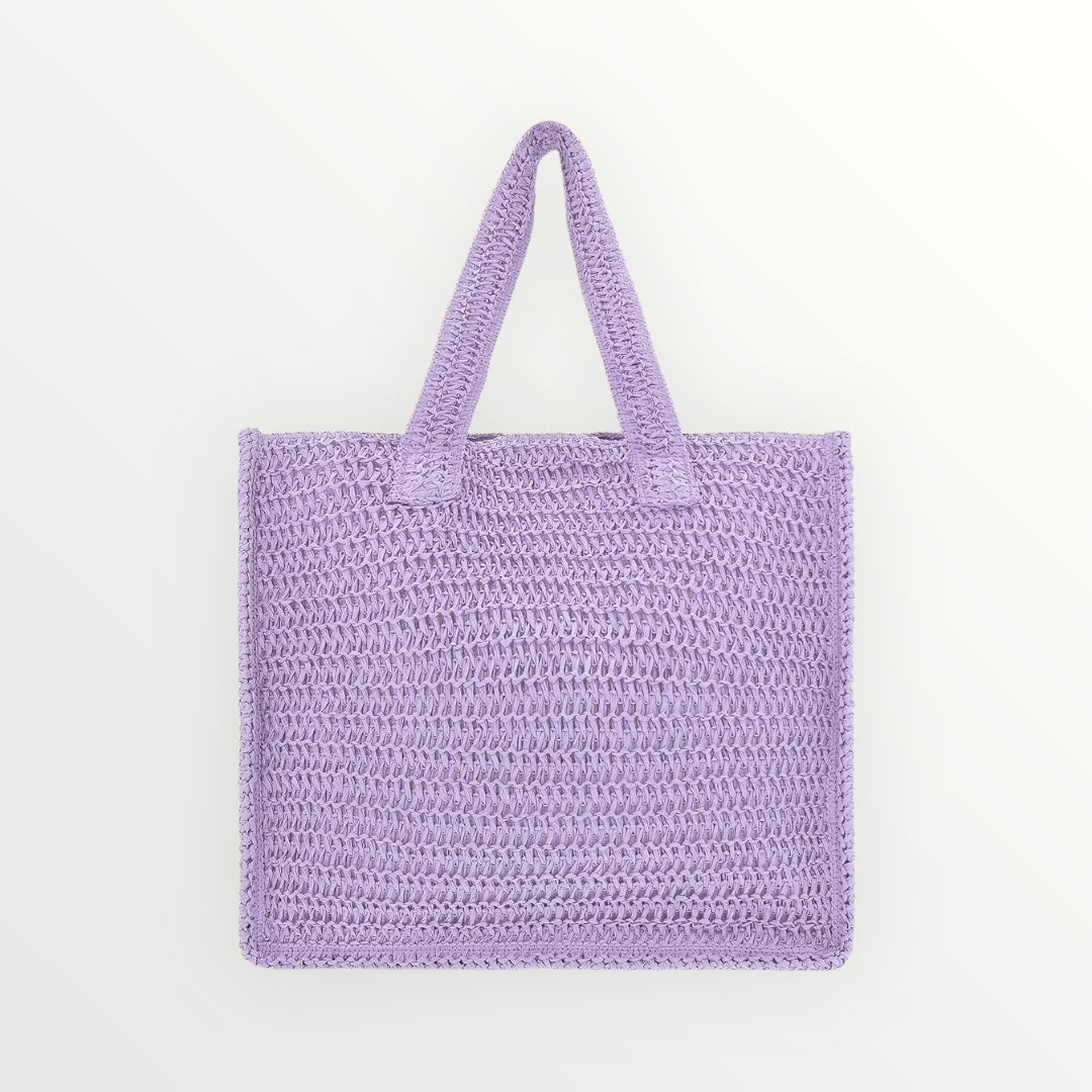 EFFEK - BORSA MARE A SPALLA IN CROCHET