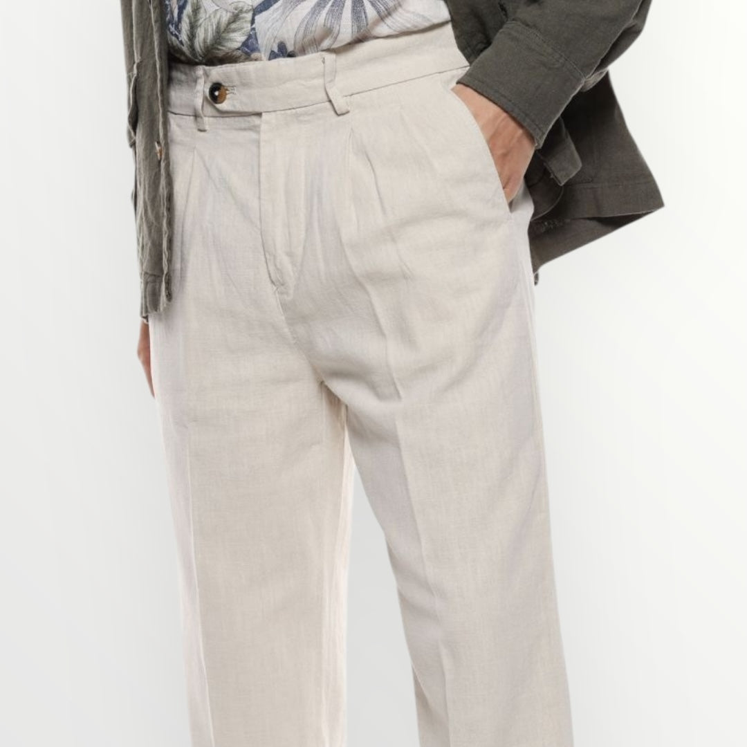 IMPERIAL - PANTALONE CHINO CON CINTURA CORDINO