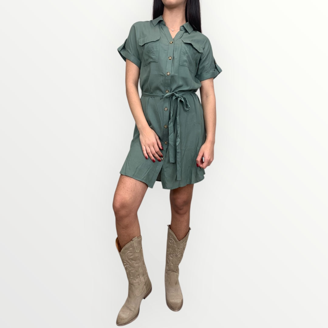VERO MODA - ABITO CAMICIA