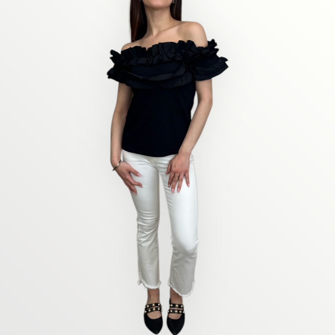 NO SECRETS - T-SHIRT CON BALZE