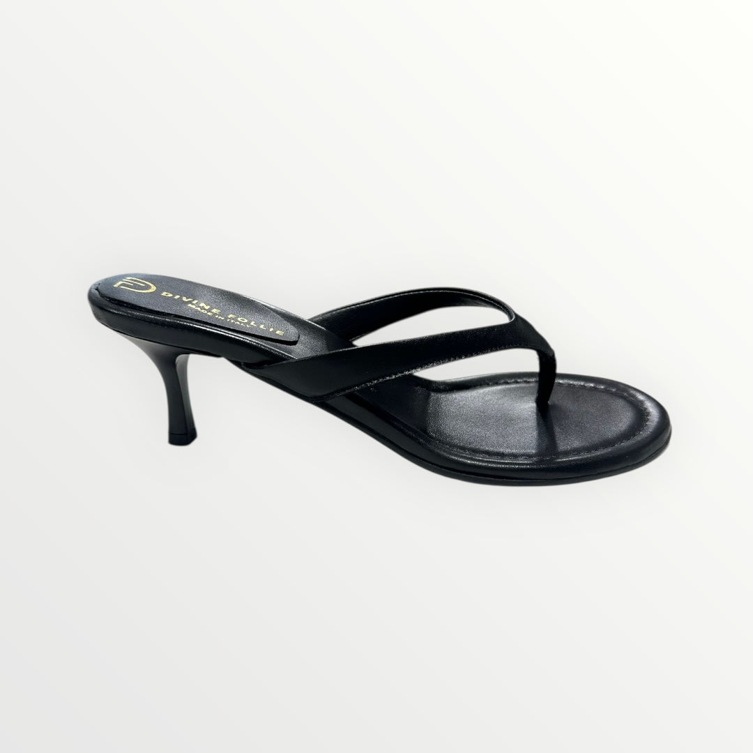 DIVINE FOLLIE - SANDALO INFRADITO CON TACCO