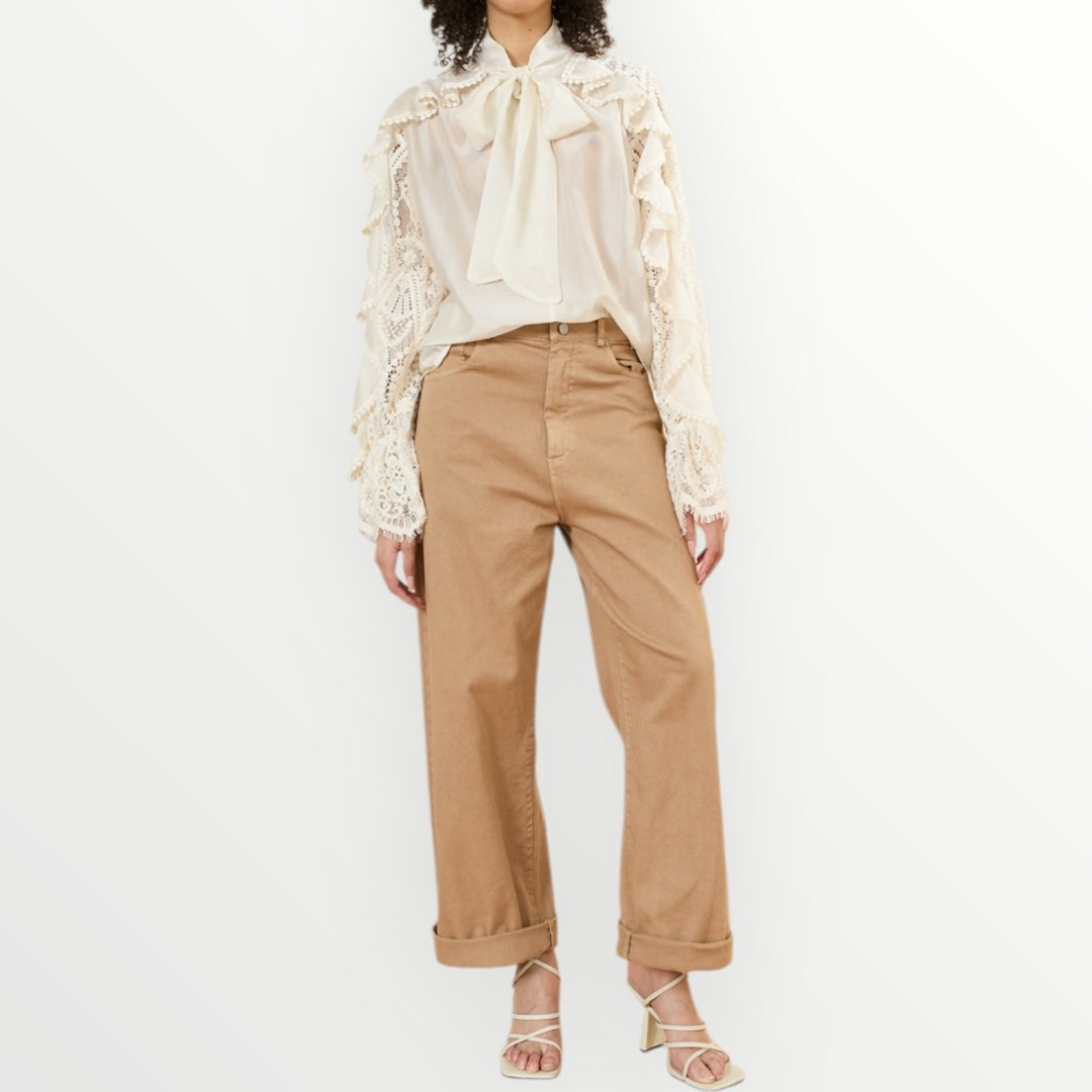 SOUVENIR - CAMICIA CON PIZZO