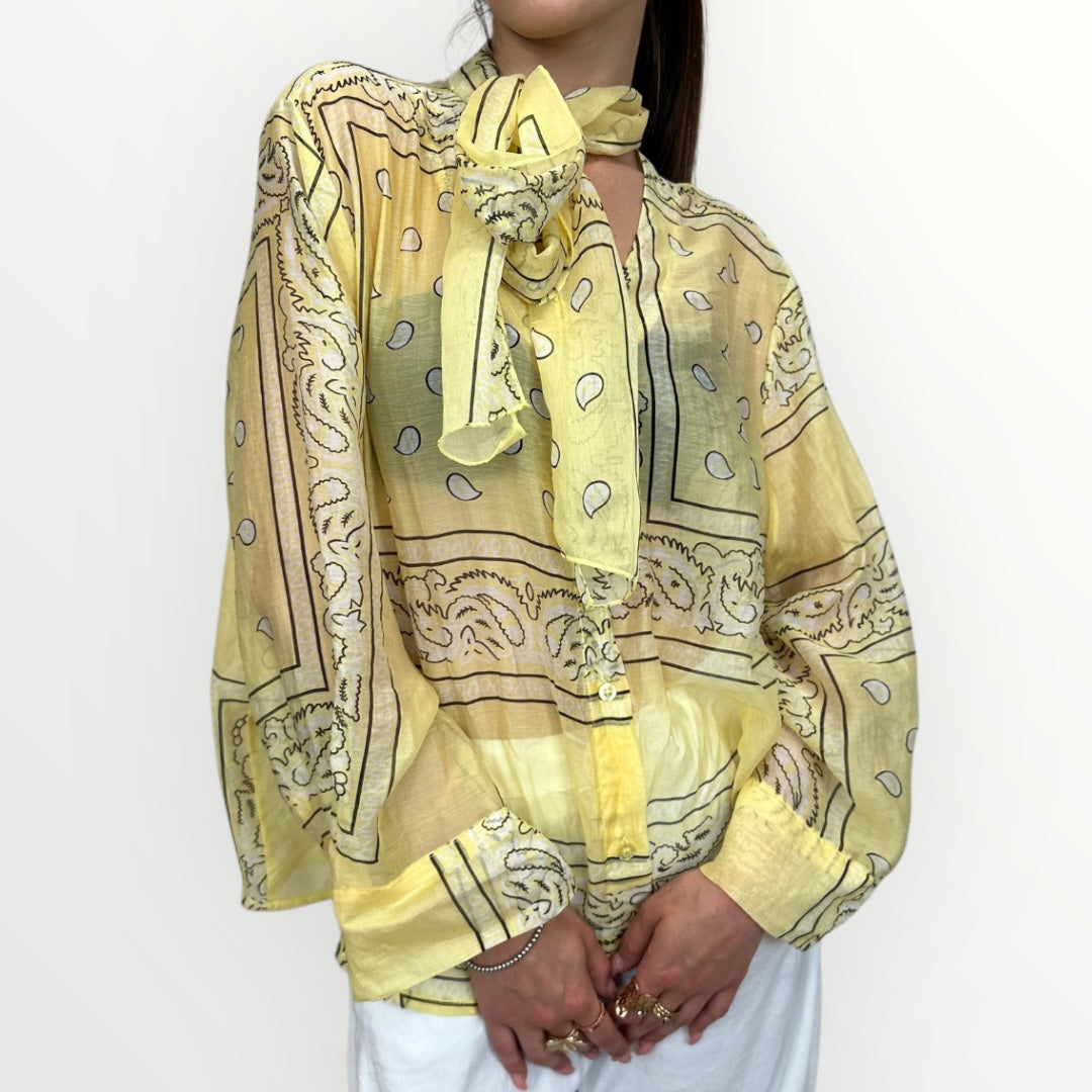 HAVEONE - CAMICIA STAMPA BANDANA