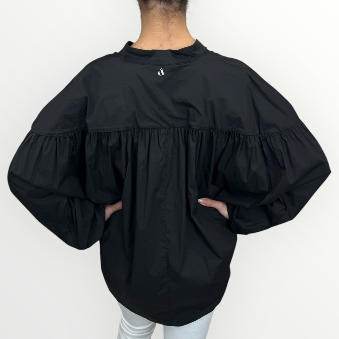 DIXIE - CAMICIA CON MANICHE A PALLONCINO