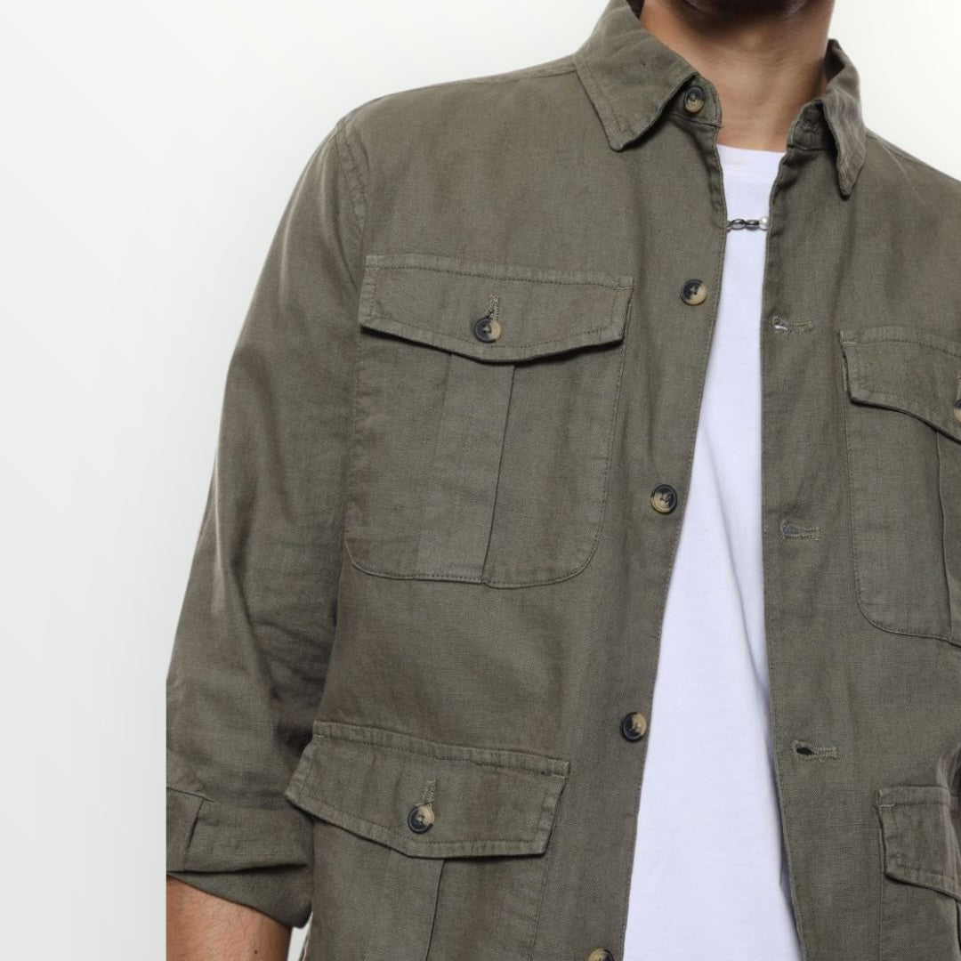 IMPERIAL - GIACCA CAMICIA CON BOTTONI