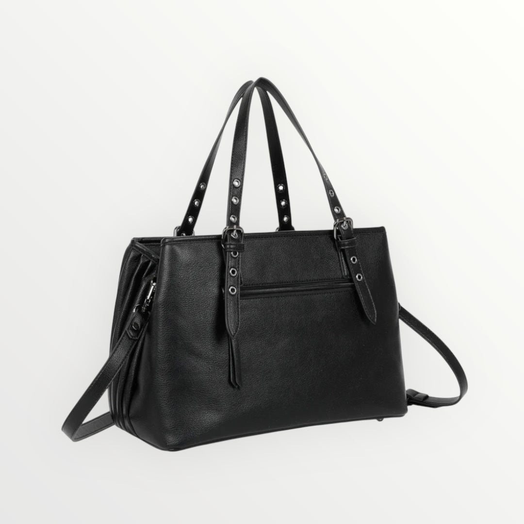 MIMI MUA' - BORSA SHOPPING PLISSETTATA