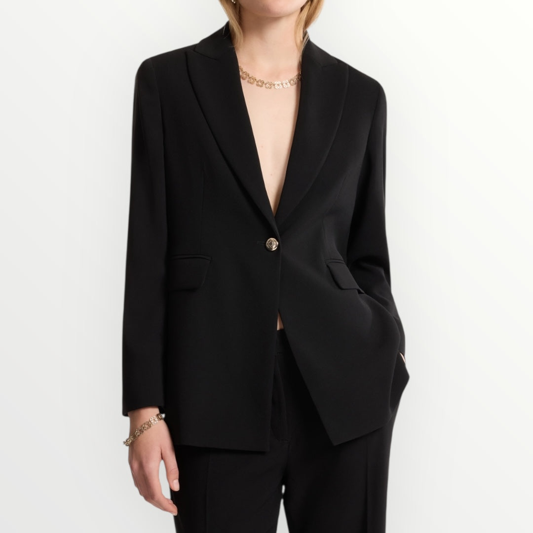 ELENA MIRO' - GIACCA MONOPETTO IN CREPE