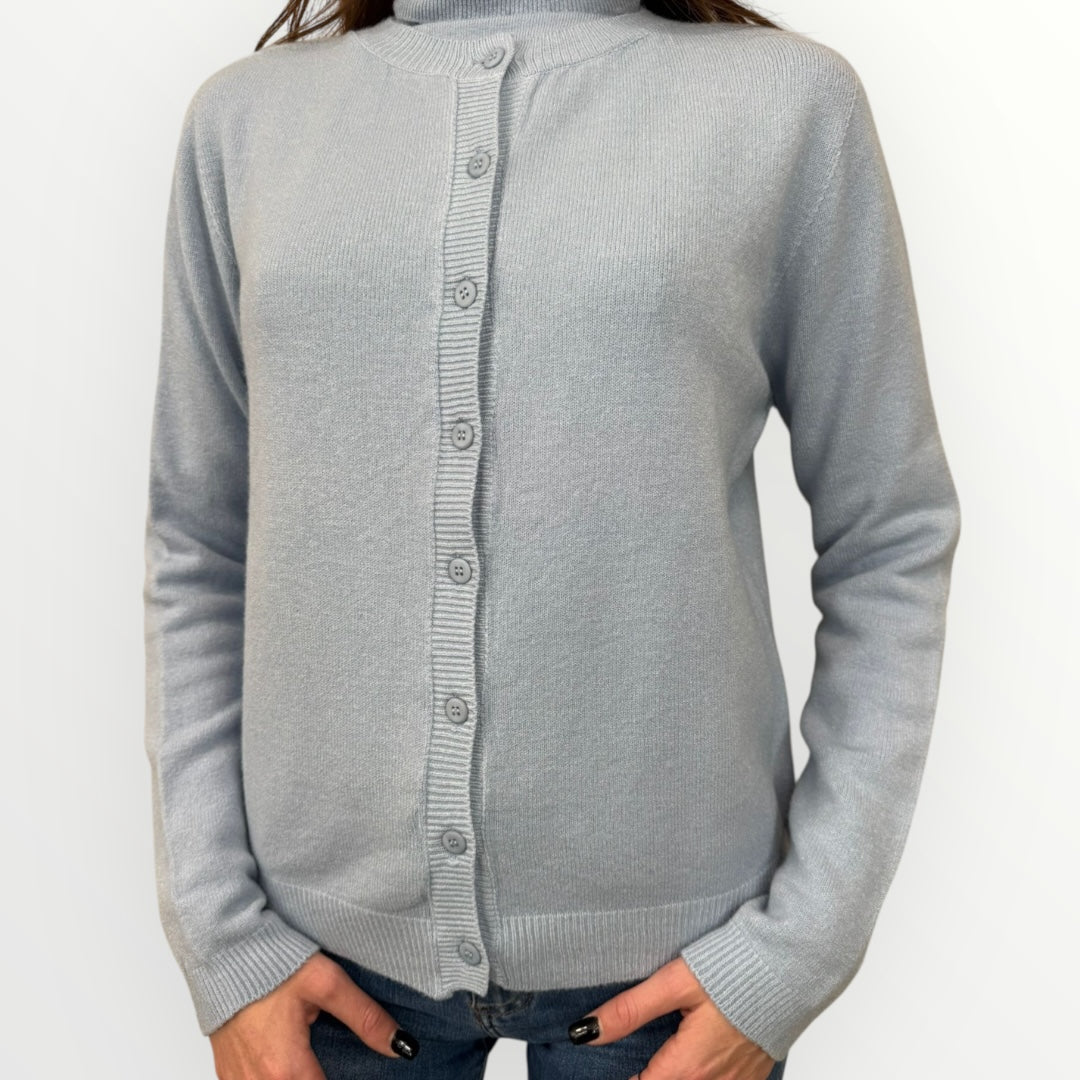 ANGELA DAVIS - CARDIGAN SLIM CON BOTTONCINI