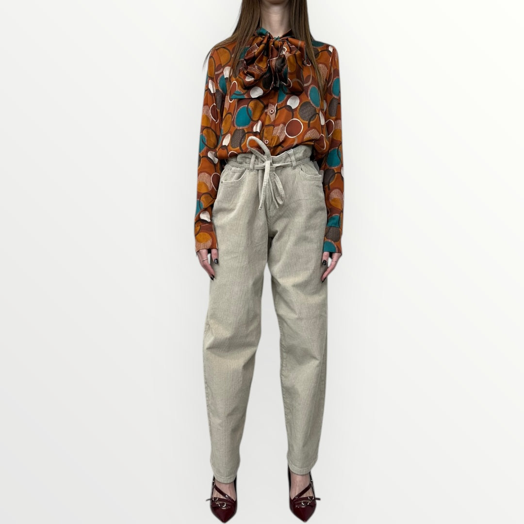 SOUVENIR - CAMICIA A FANTASIA GEOMETRICA