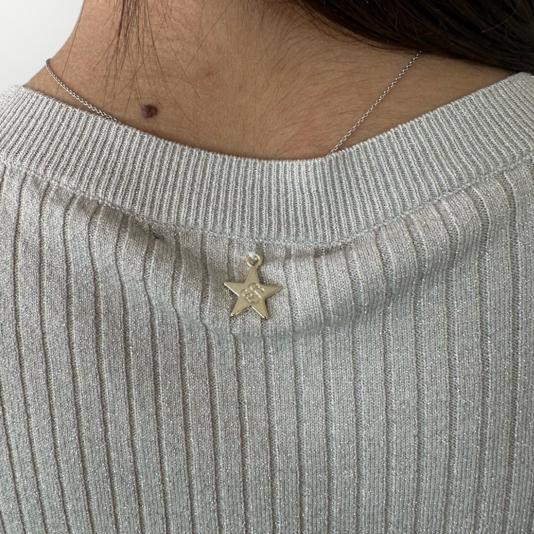 SOUVENIR - T-SHIRT CON SCOLLO A U