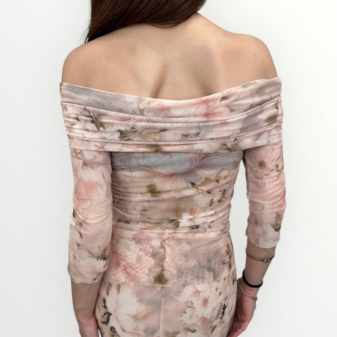 HAVEONE - MAGLIA A FANTASIA FLOREALE