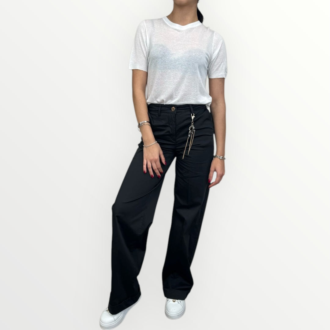 FRACOMINA - PANTALONE CON PENDENTE