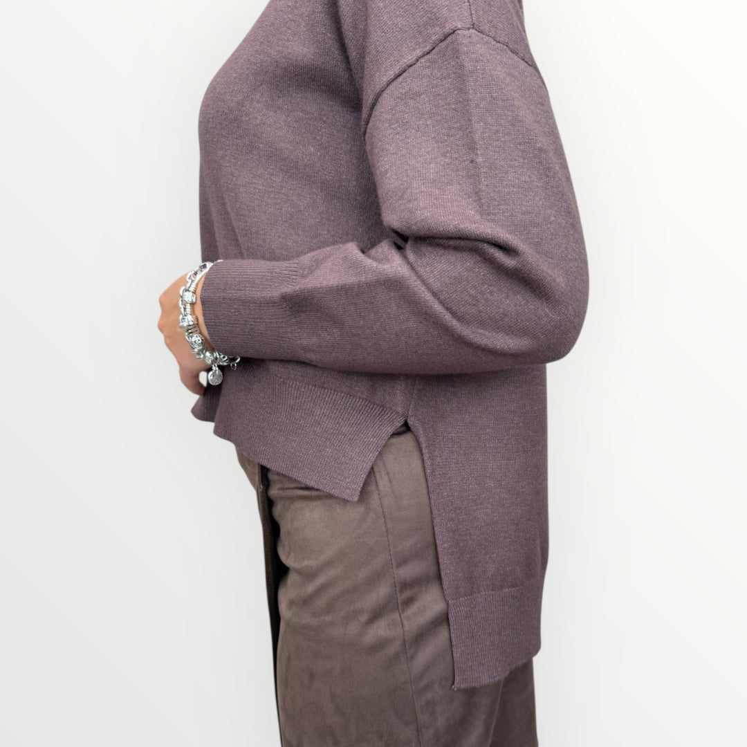 LOFT.73 - MAGLIA MALVA