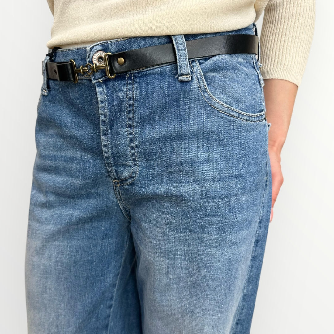 PLEASE - JEANS A PALAZZO