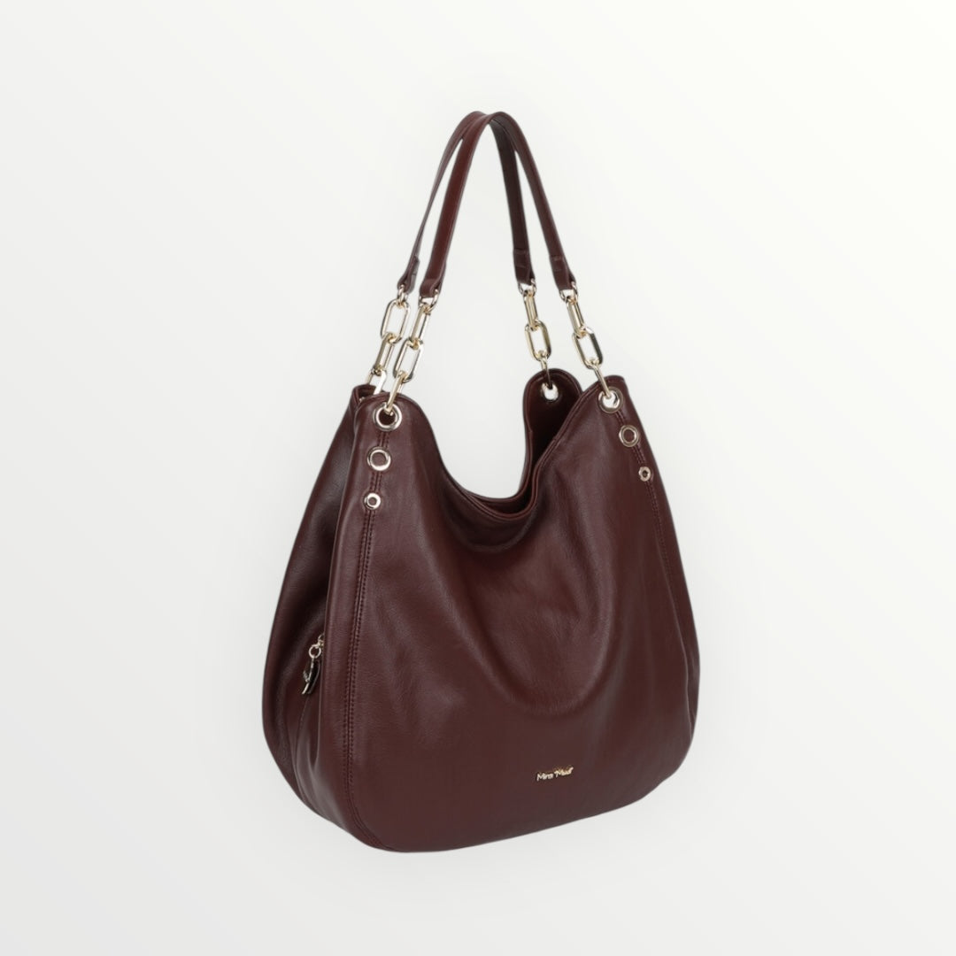 MIMI MUA' - BORSA HOBO CON OCCHIELLI