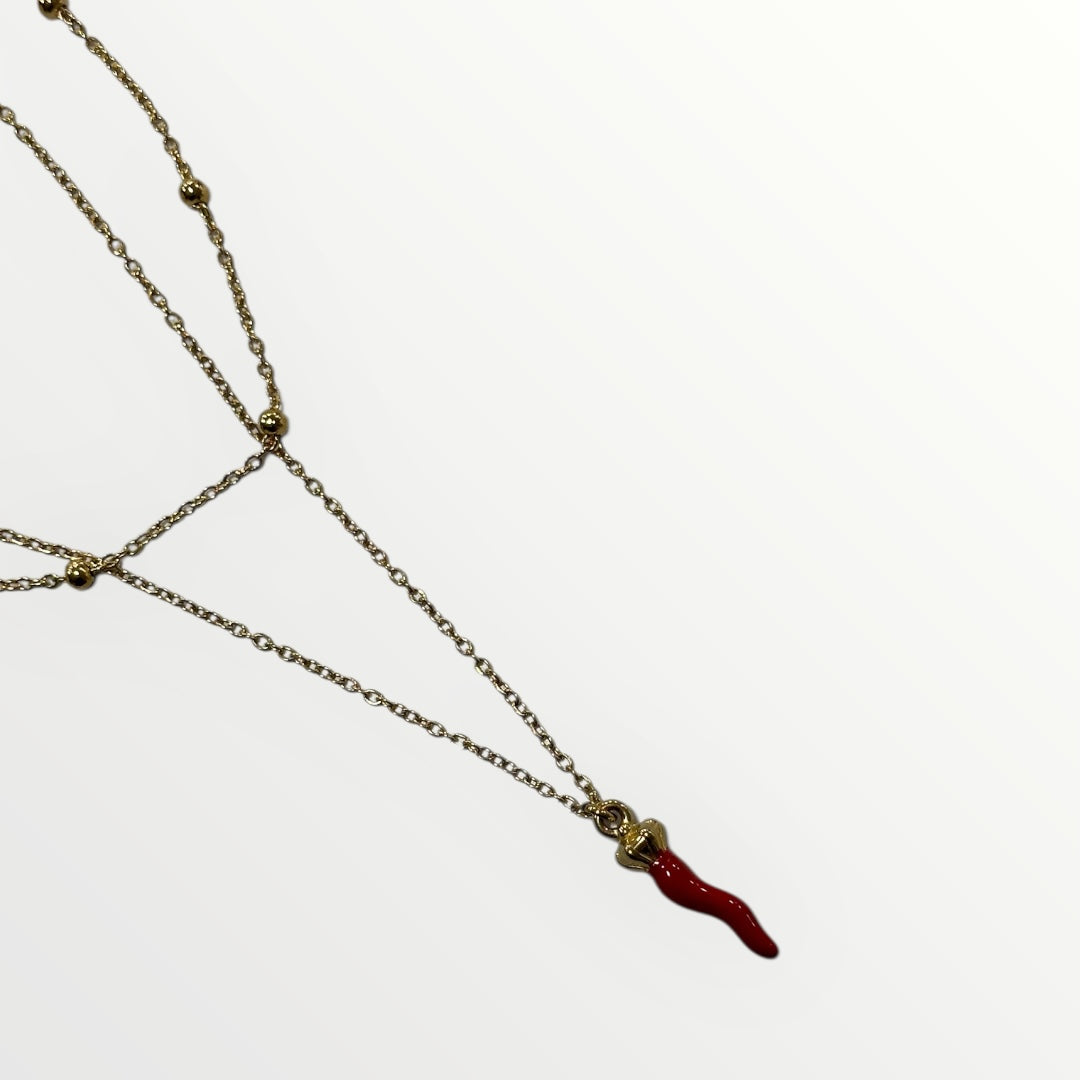 MOMI - COLLANA CORNETTO