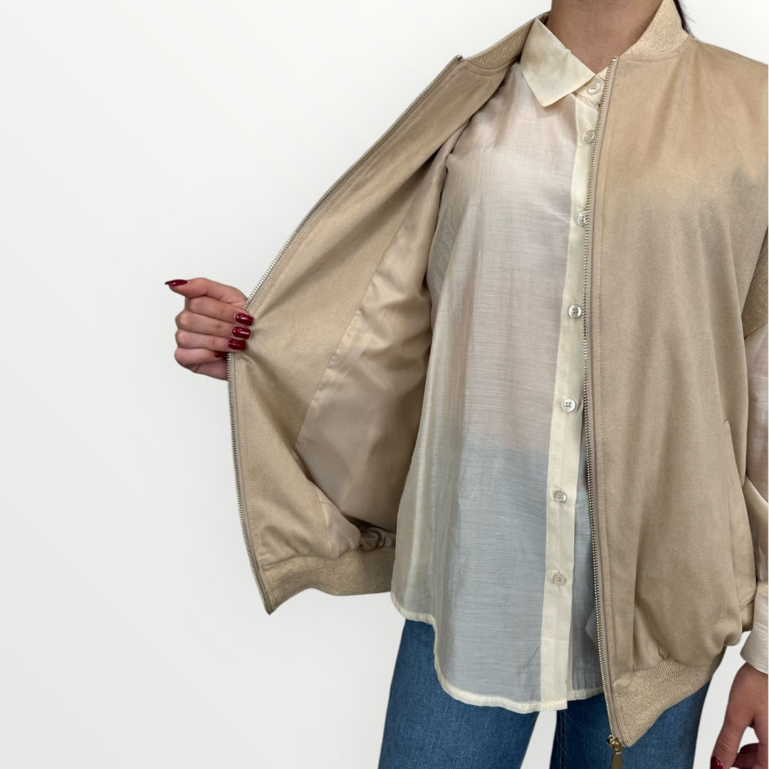 KING KONG - GILET CON EFFETTO SCAMOSCIATO