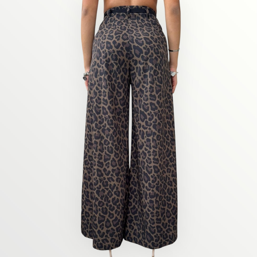 IMPERIAL - PANTALONE A PALAZZO CON PINCE