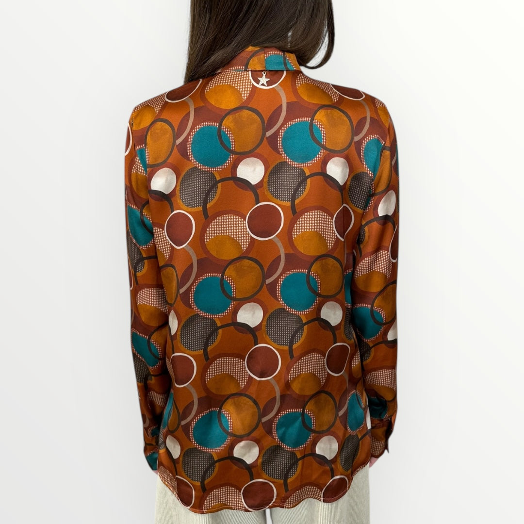 SOUVENIR - CAMICIA A FANTASIA GEOMETRICA